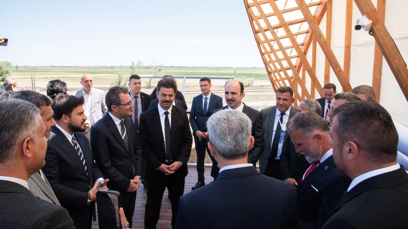 Rektör Yılmaz, Uluslararası Tarım Şehirleri Birliği Toplantısına katıldı